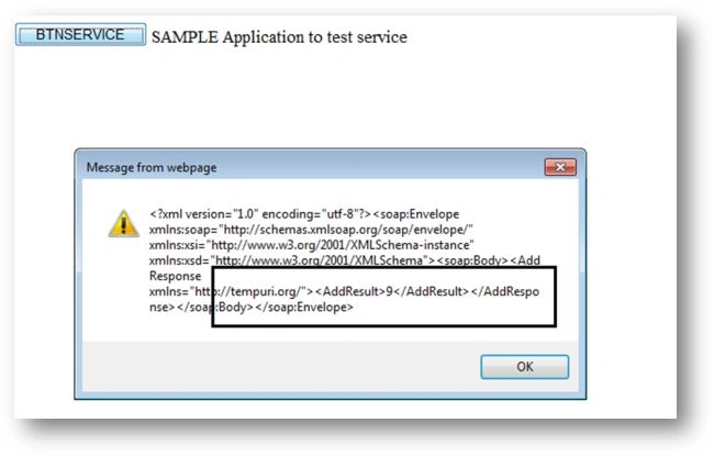 BTNSERVICE button