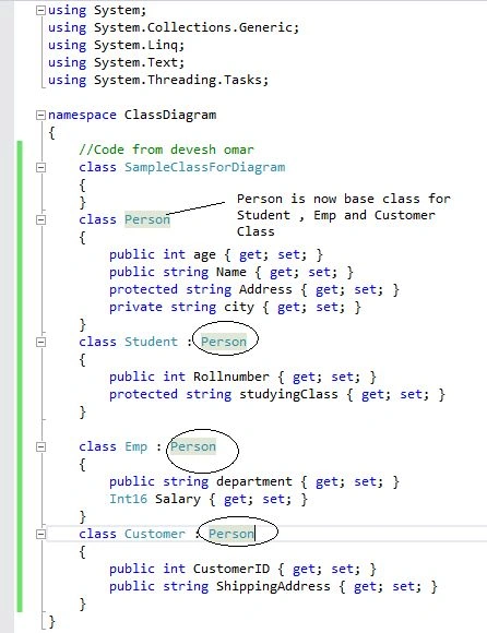 Now use inheritance