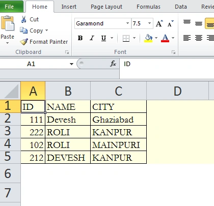 Export DataTable to Excel Using HTML Text in C#