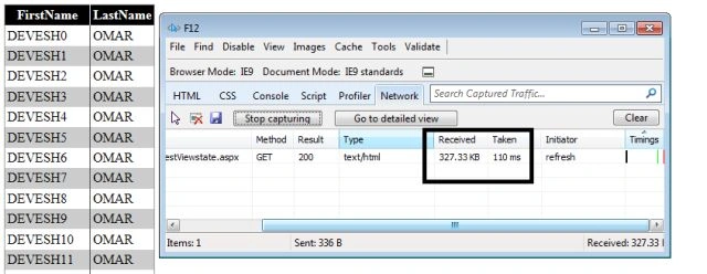 Reduced Page Size