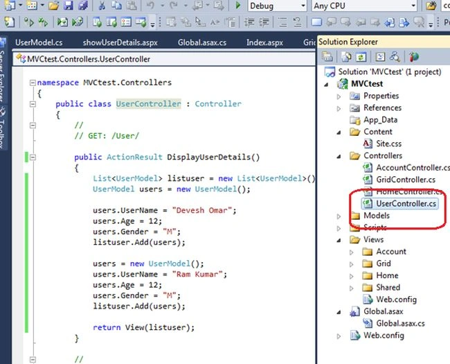 Adding-Controller-MVC