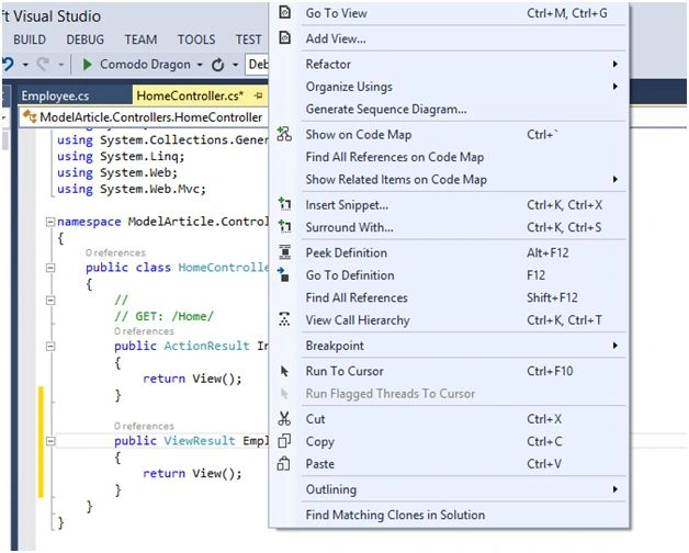 click on Add View