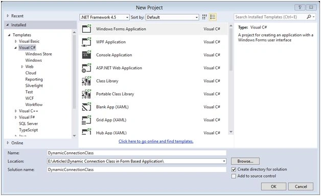 Windows Form Project