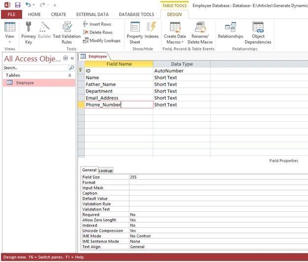 Microsoft Access