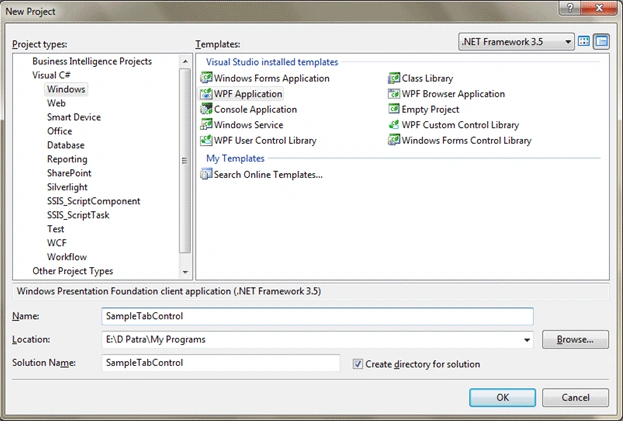WPF Application Project