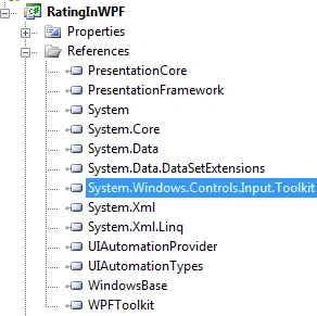 Crating WPF Application Project