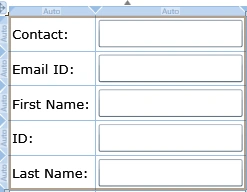 control of each Column