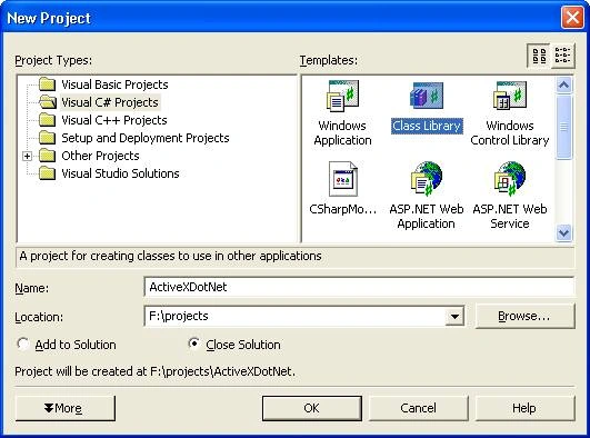 ActiveXDotNet