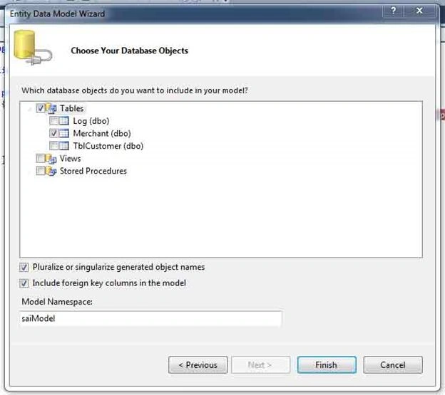 Database object