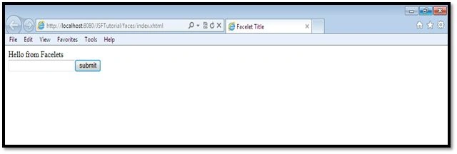 Screenshot of index