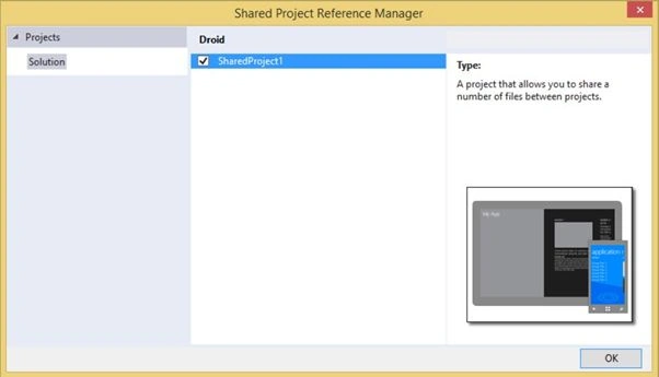 shared project
