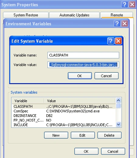 setting classpath permanently