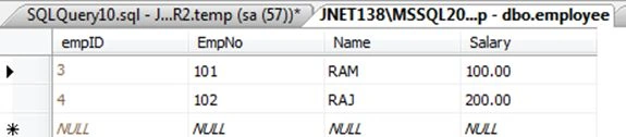 Table in Sql Server2
