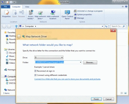 Reconnect at sign in