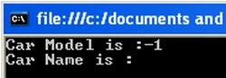 Default Constructors C#