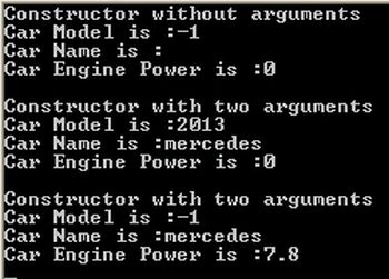 Constructors