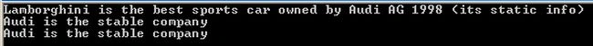 Output