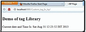 Demo of tag library