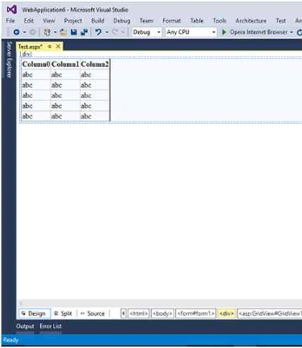 GridView