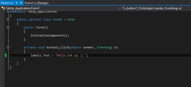 Button code