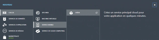 CreateMobileService