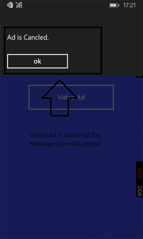 Ad is cancled