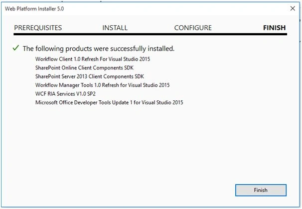 click the install