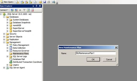 Management tab