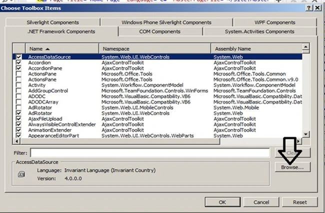access data source