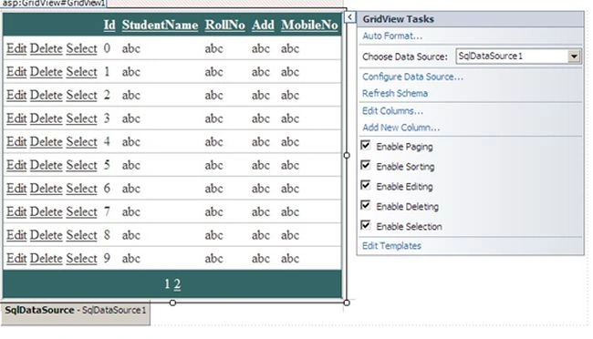 datagridview