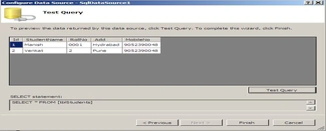 test query