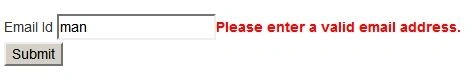 enter valid email