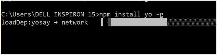start installing
