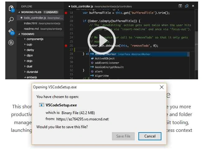 use Visual Studio Code
