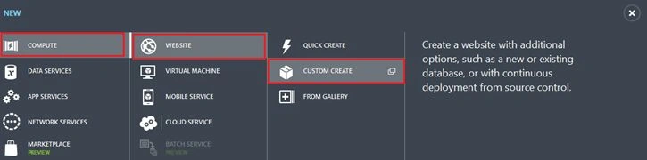 Custom Create