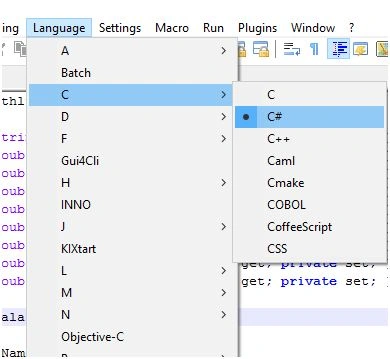 language