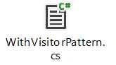 With Visitor Pattern
