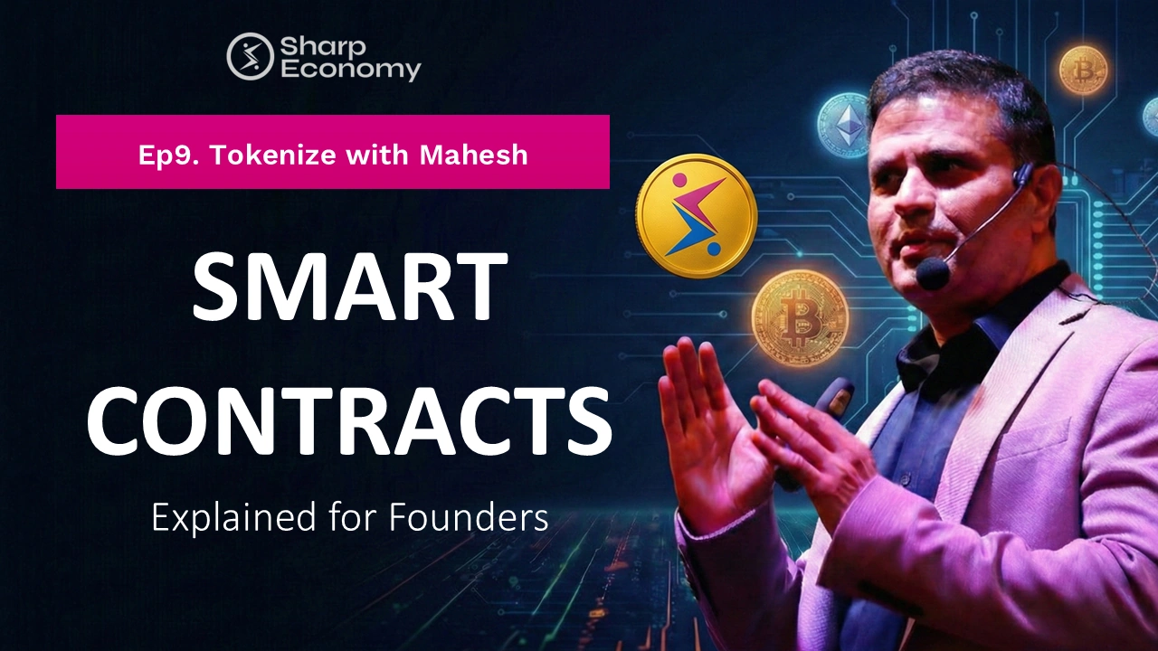 What Are Smart Contracts? A Founder’s Guide to Web3 Automation - Tokenize with Mahesh Ep. 9
