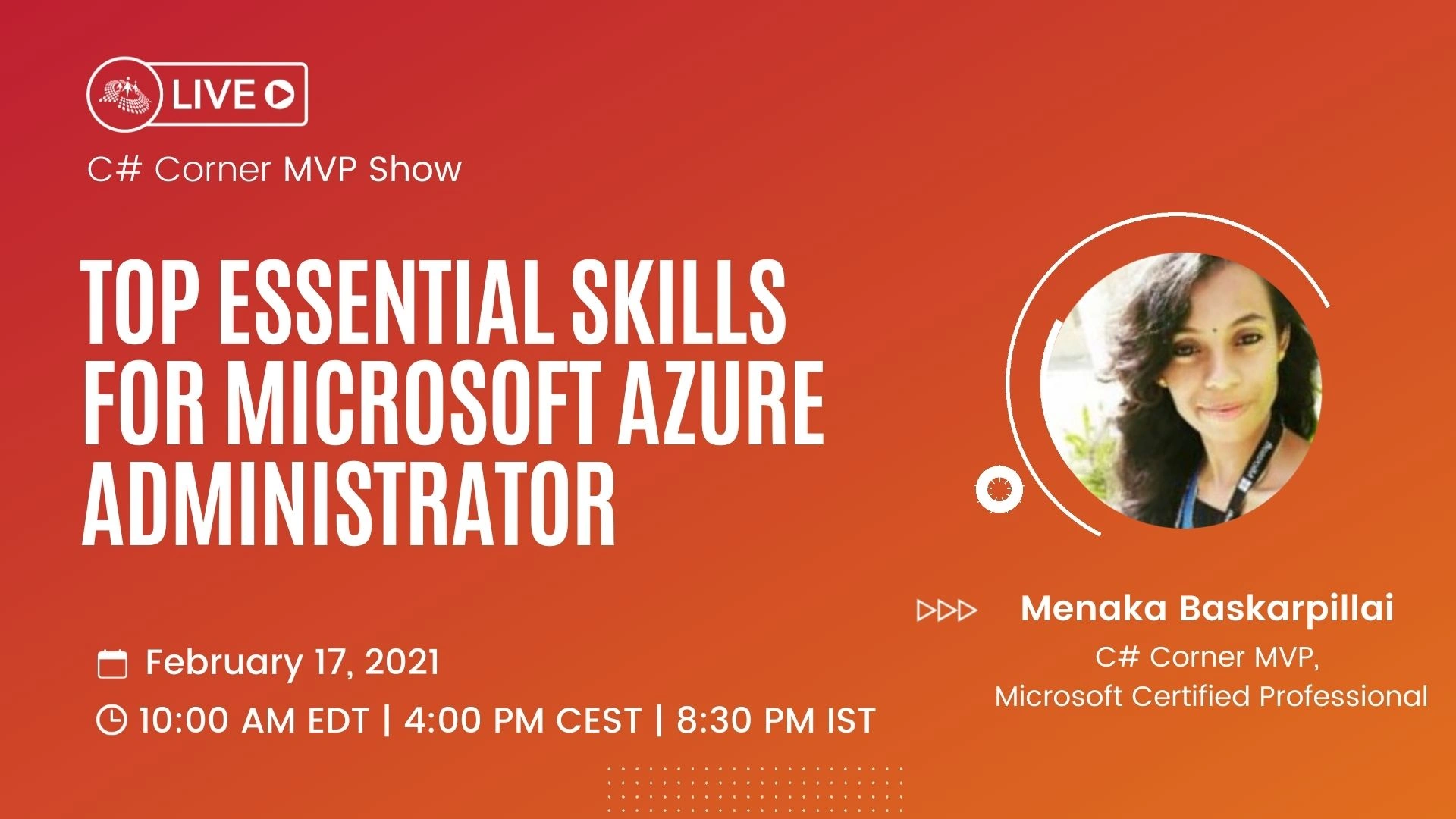 Top Essential skills for Microsoft Azure Administrator - MVP Show
