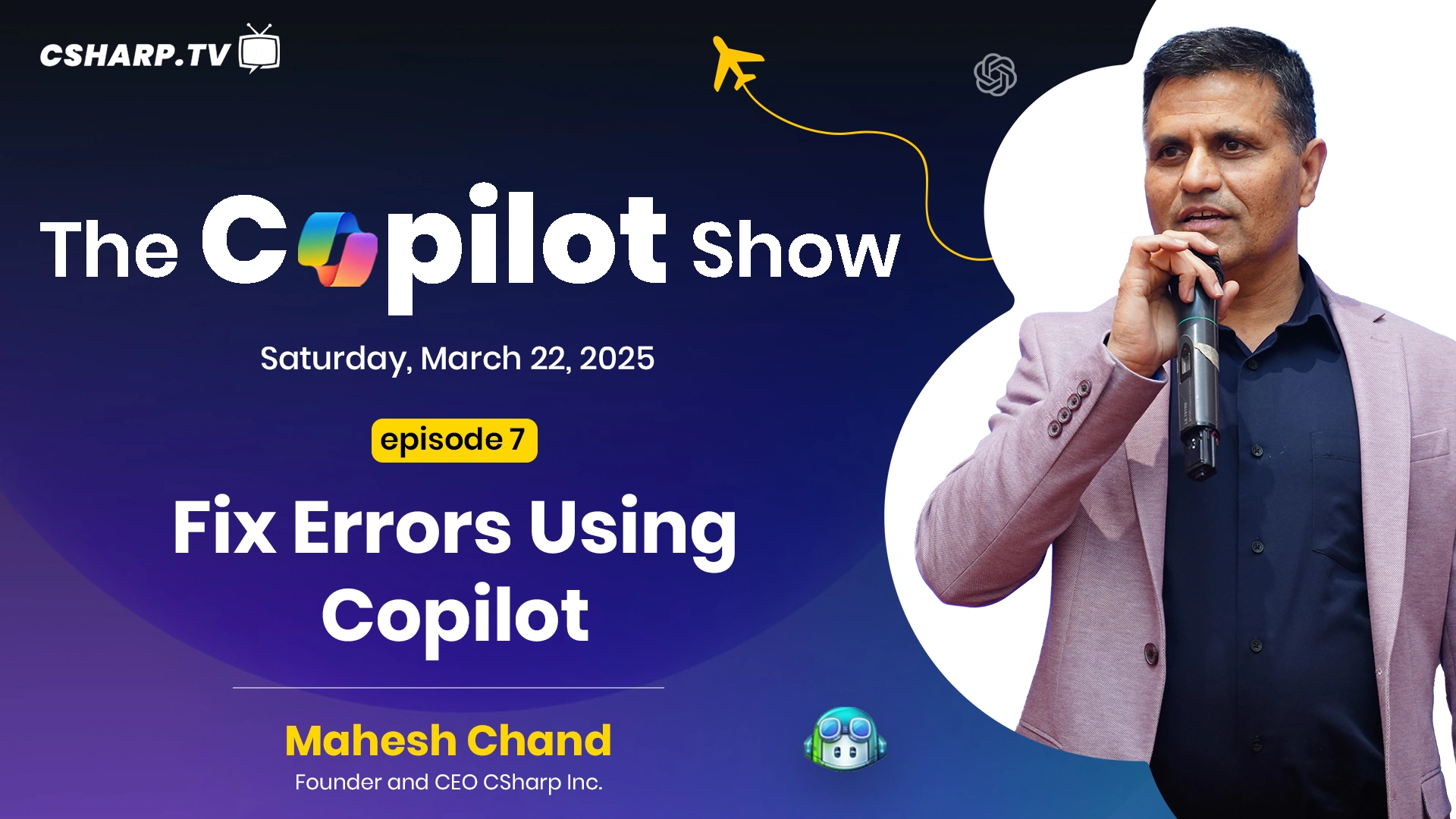 Fix Errors Using Copilot: The Copilot Show - Ep. 7