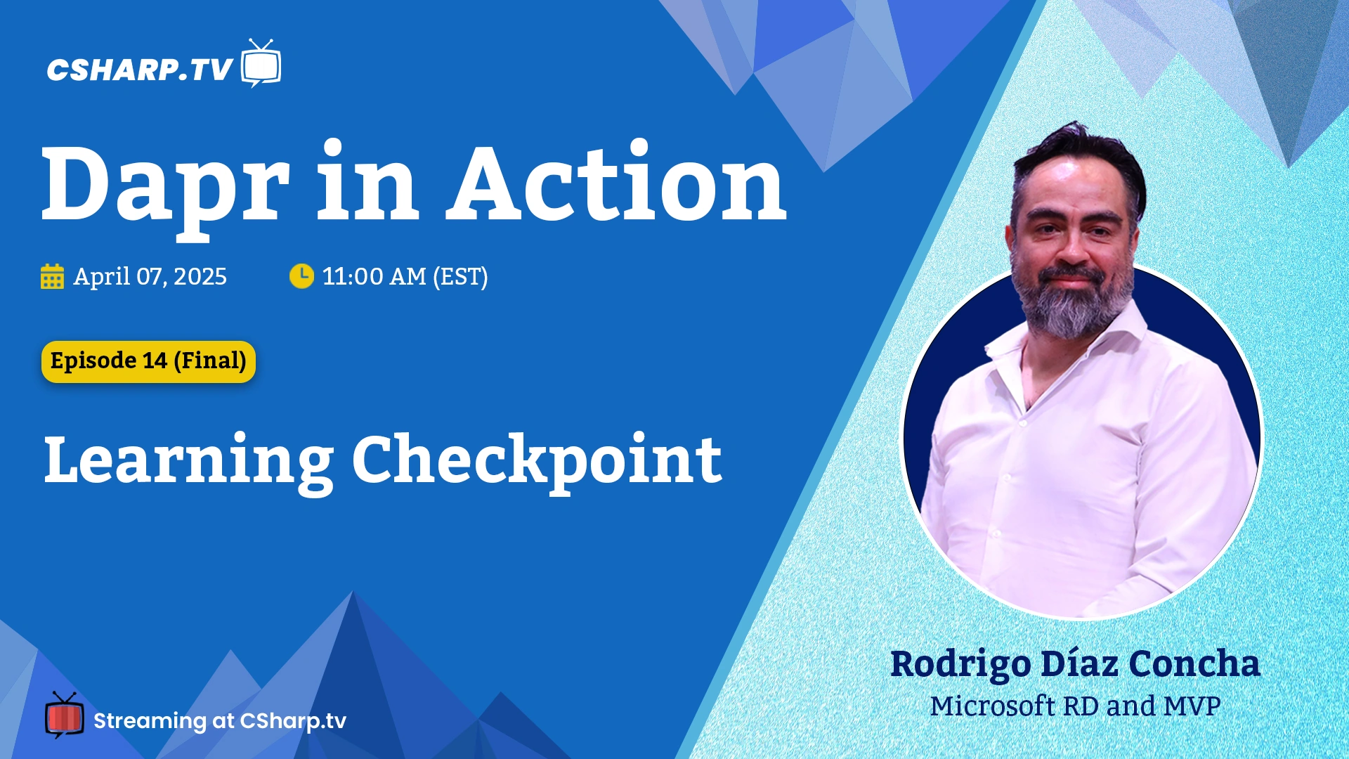 Learning Checkpoints: Dapr in Action - Ep. 14