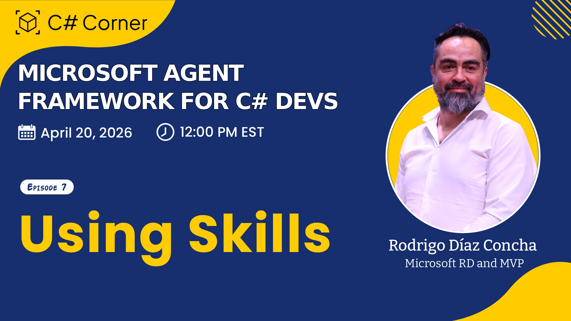Using Skills in Microsoft Agent Framework (.NET) | Build AI Agents for C# Devs | Ep.7