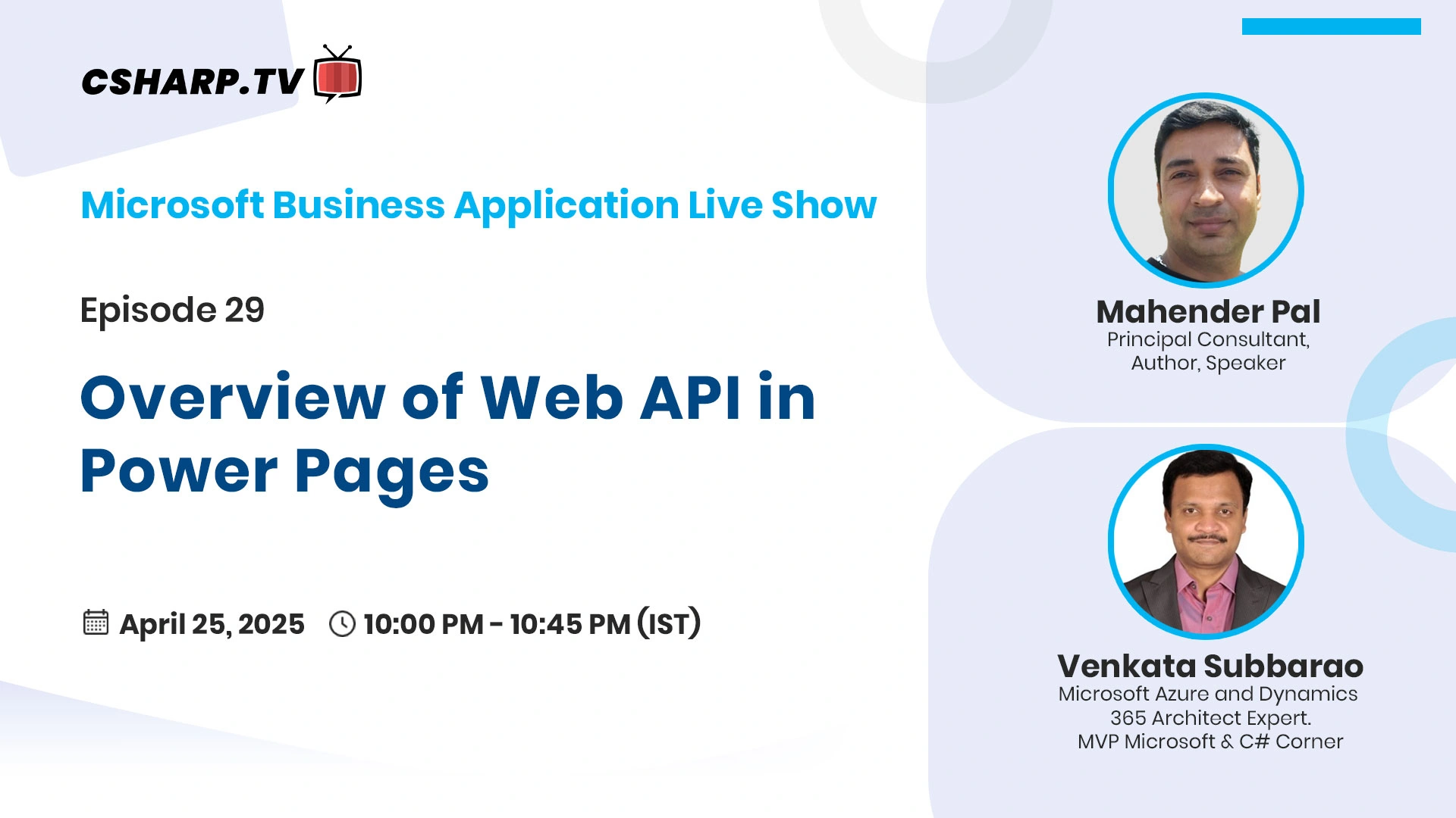 Overview of Web API in Power Pages - Microsoft Business Application: Ep.29