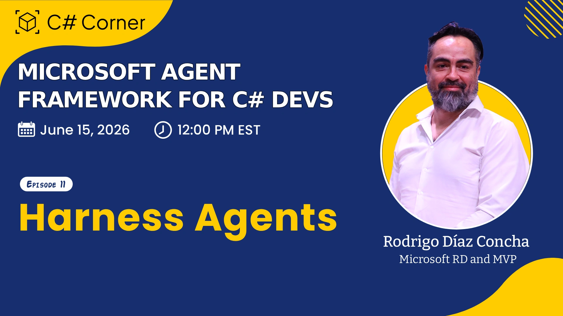 Build AI Agents with Harness Agents in .NET | Microsoft Agent Framework for C# Devs Ep. 11