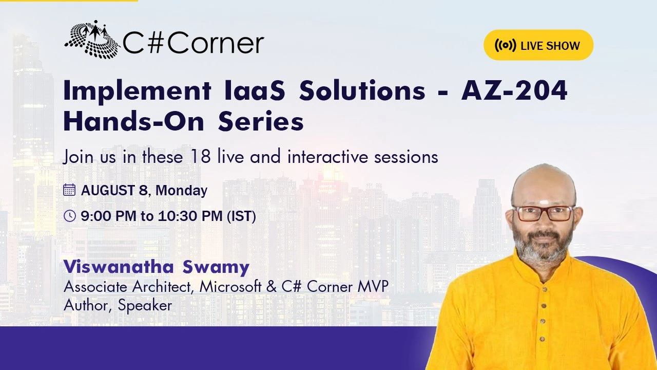 Implement IaaS Solutions - AZ-204 Hands-On Series