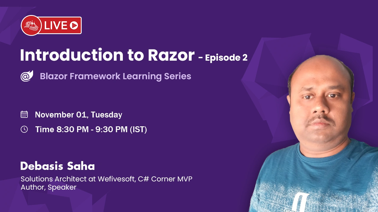 Introduction to Razor - Blazor Framework Learning Series Ep. 2