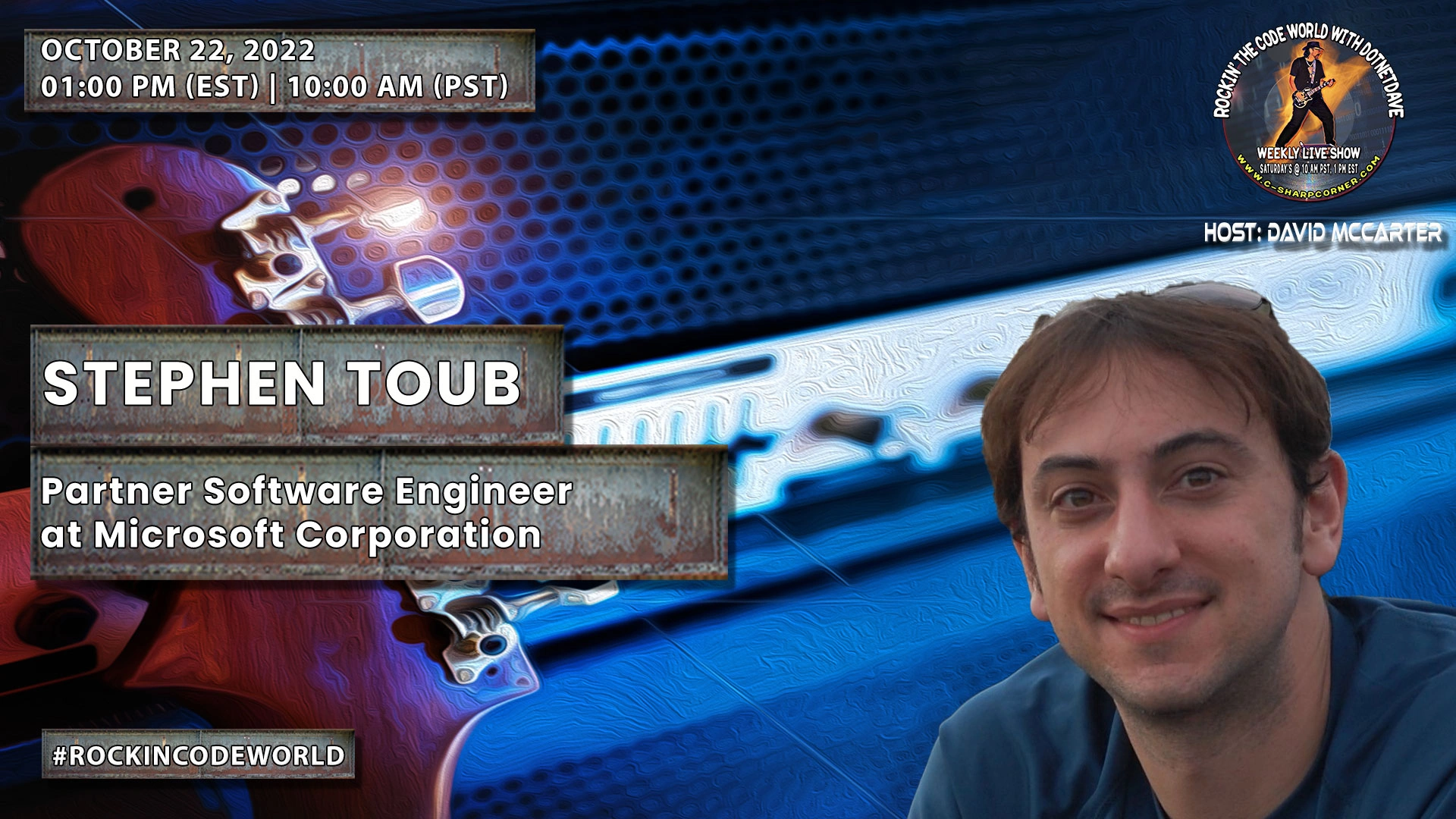 Rockin’ The Code World with dotNetDave ft. Stephen Toub Ep. 68