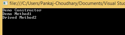 Abstract Classes In C#