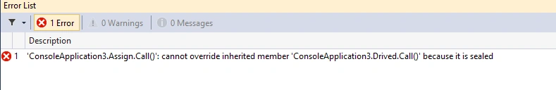 Abstract Classes In C#