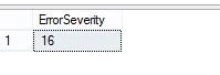 ErrorSeverity